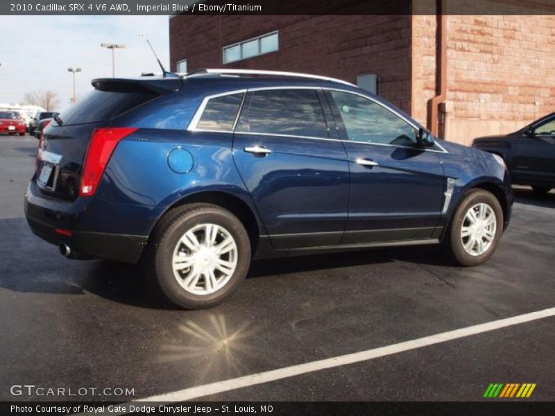 Imperial Blue / Ebony/Titanium 2010 Cadillac SRX 4 V6 AWD