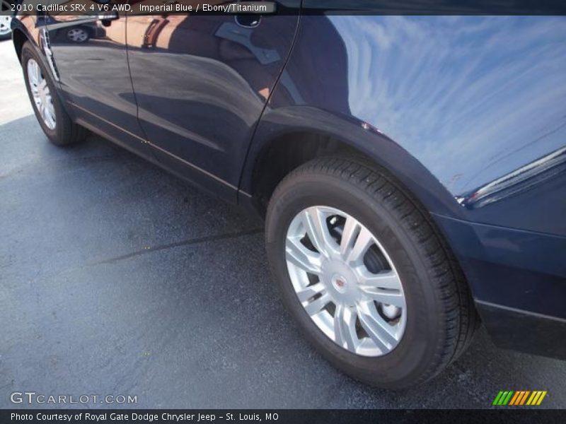 Imperial Blue / Ebony/Titanium 2010 Cadillac SRX 4 V6 AWD