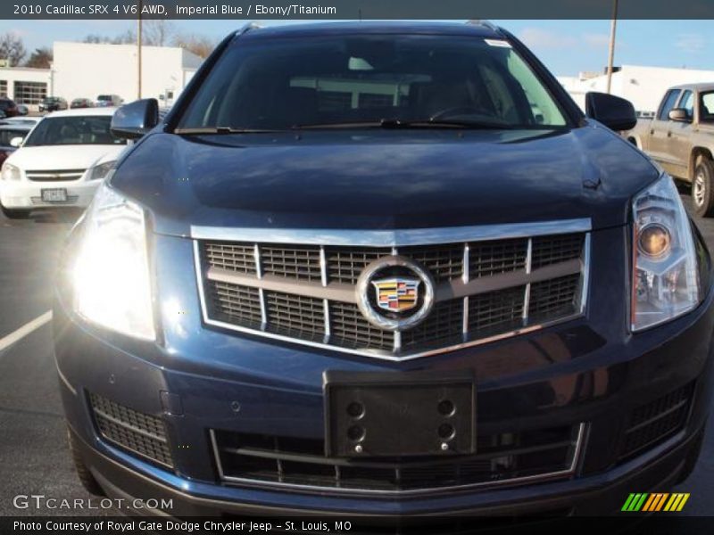 Imperial Blue / Ebony/Titanium 2010 Cadillac SRX 4 V6 AWD