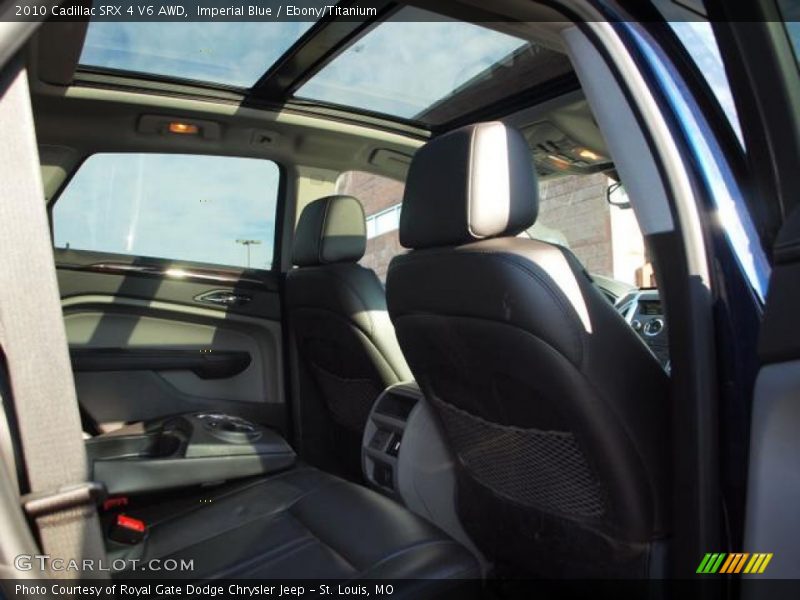 Imperial Blue / Ebony/Titanium 2010 Cadillac SRX 4 V6 AWD