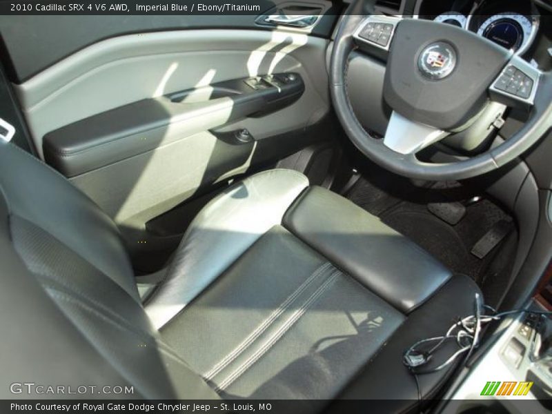 Imperial Blue / Ebony/Titanium 2010 Cadillac SRX 4 V6 AWD