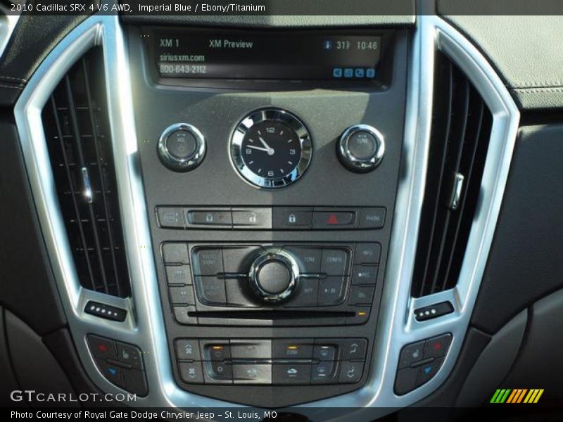 Imperial Blue / Ebony/Titanium 2010 Cadillac SRX 4 V6 AWD