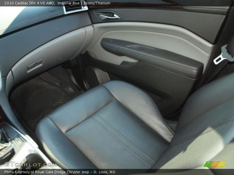 Imperial Blue / Ebony/Titanium 2010 Cadillac SRX 4 V6 AWD