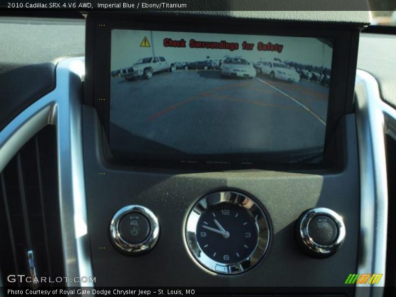 Imperial Blue / Ebony/Titanium 2010 Cadillac SRX 4 V6 AWD
