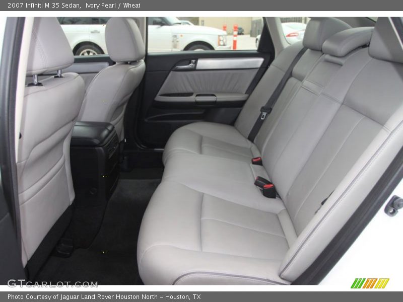 Ivory Pearl / Wheat 2007 Infiniti M 35 Sedan