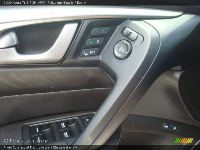 Palladium Metallic / Ebony 2009 Acura TL 3.7 SH-AWD