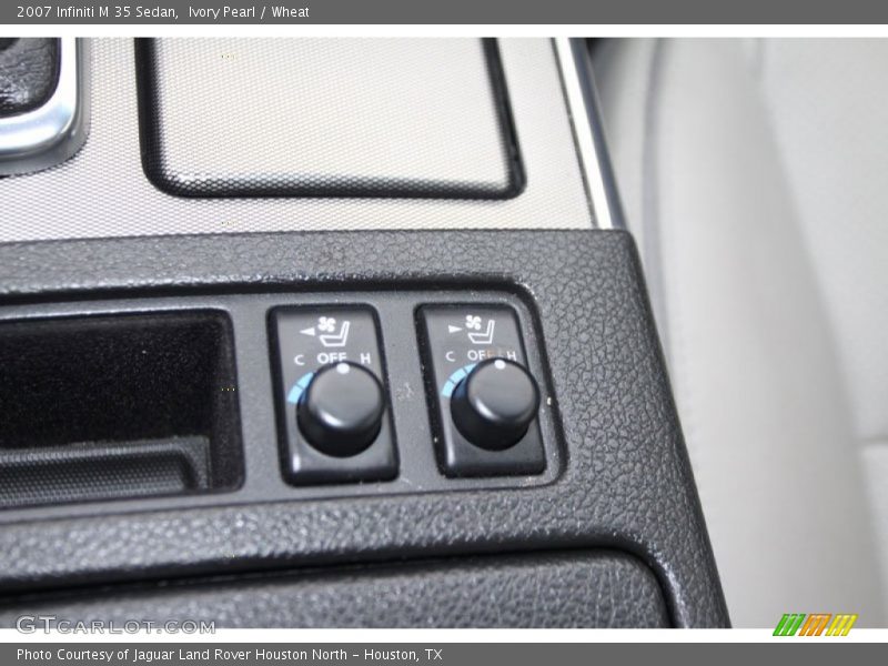 Ivory Pearl / Wheat 2007 Infiniti M 35 Sedan