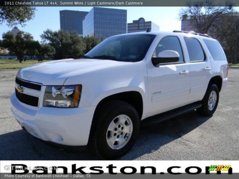Summit White / Light Cashmere/Dark Cashmere 2011 Chevrolet Tahoe LT 4x4