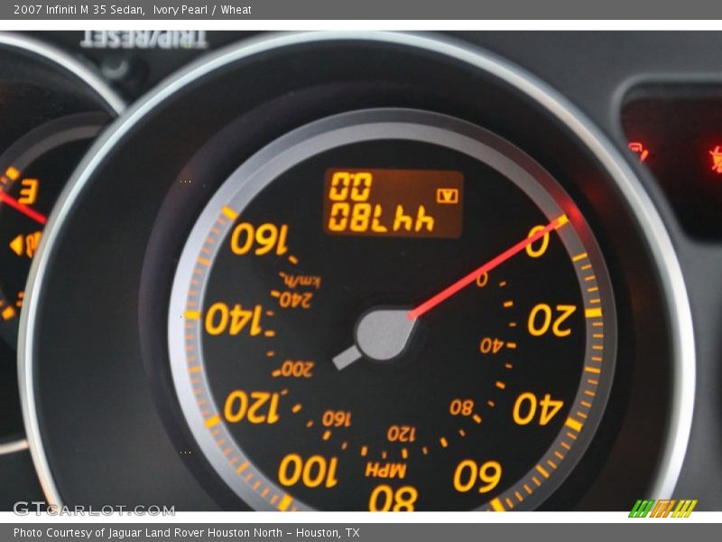 Ivory Pearl / Wheat 2007 Infiniti M 35 Sedan