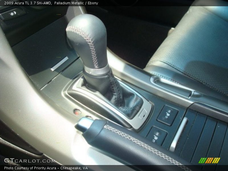 Palladium Metallic / Ebony 2009 Acura TL 3.7 SH-AWD