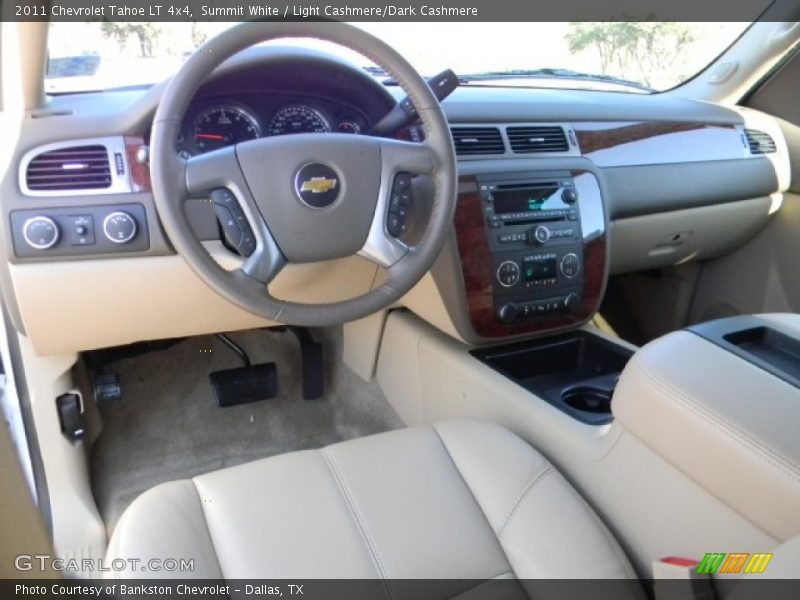 Summit White / Light Cashmere/Dark Cashmere 2011 Chevrolet Tahoe LT 4x4