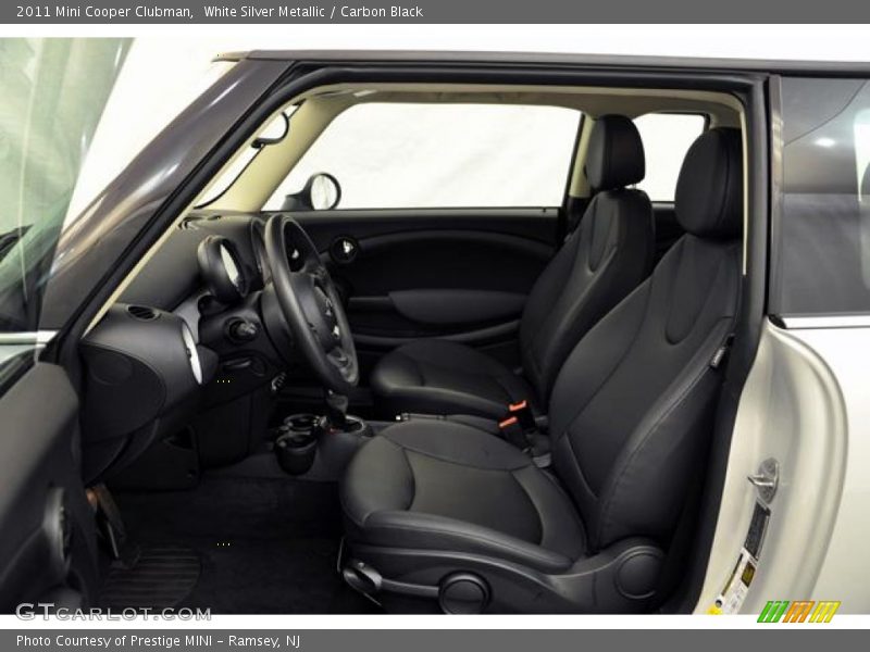 White Silver Metallic / Carbon Black 2011 Mini Cooper Clubman