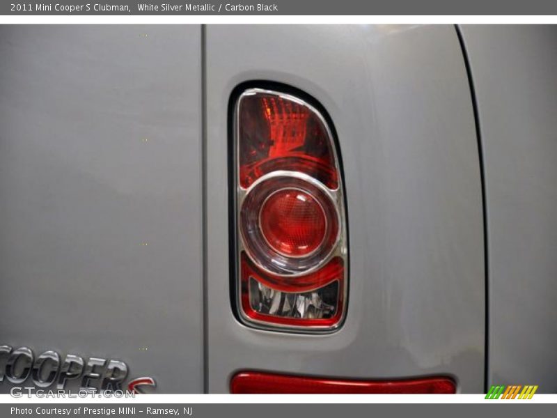 White Silver Metallic / Carbon Black 2011 Mini Cooper S Clubman