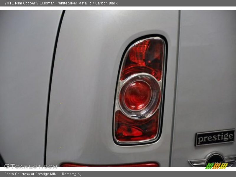White Silver Metallic / Carbon Black 2011 Mini Cooper S Clubman