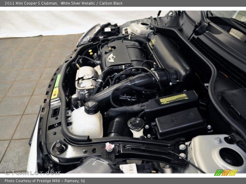 White Silver Metallic / Carbon Black 2011 Mini Cooper S Clubman