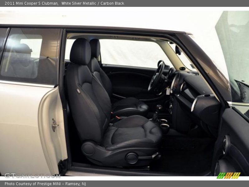 White Silver Metallic / Carbon Black 2011 Mini Cooper S Clubman