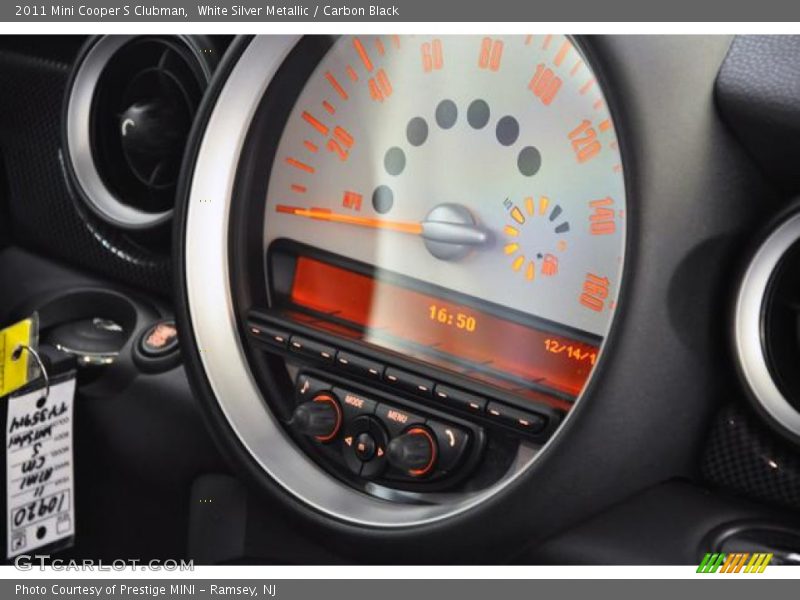 White Silver Metallic / Carbon Black 2011 Mini Cooper S Clubman