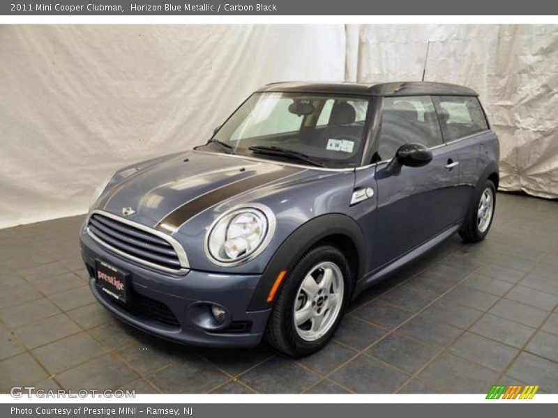 Horizon Blue Metallic / Carbon Black 2011 Mini Cooper Clubman