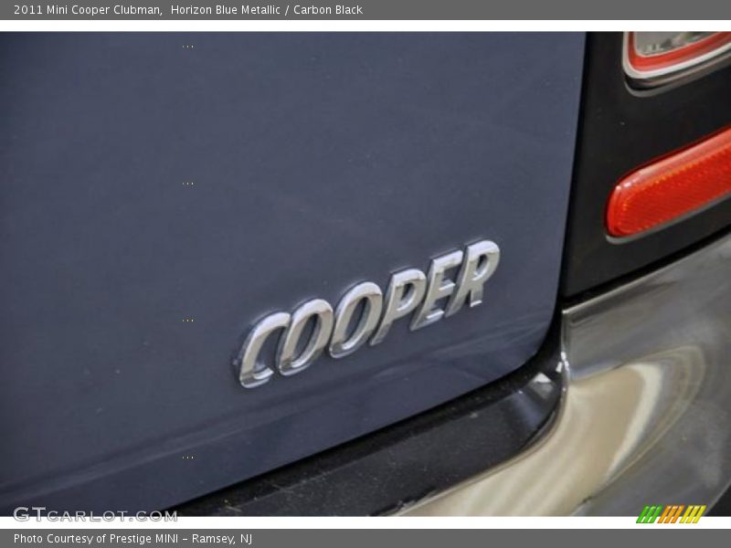 Horizon Blue Metallic / Carbon Black 2011 Mini Cooper Clubman