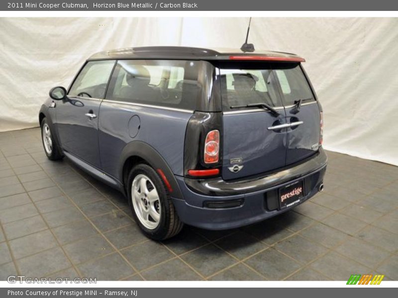 Horizon Blue Metallic / Carbon Black 2011 Mini Cooper Clubman