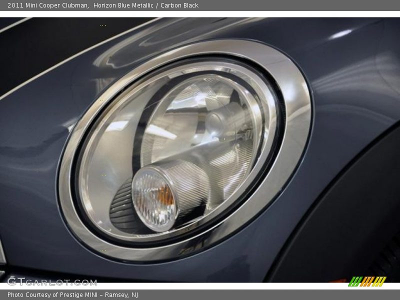 Horizon Blue Metallic / Carbon Black 2011 Mini Cooper Clubman