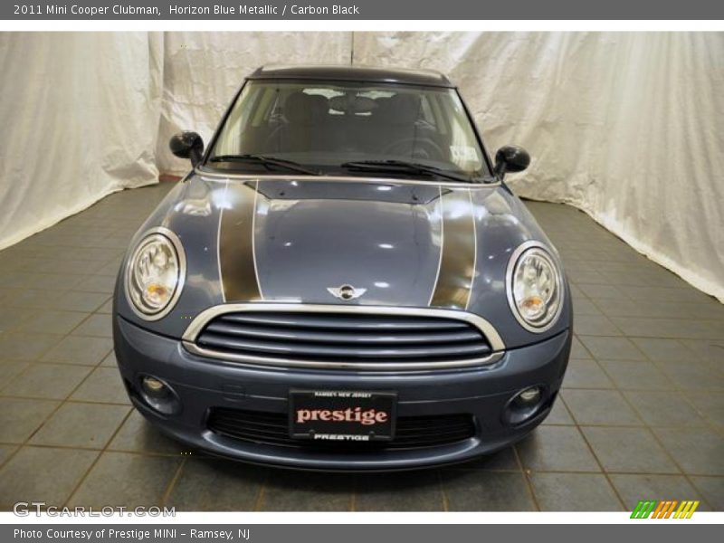 Horizon Blue Metallic / Carbon Black 2011 Mini Cooper Clubman