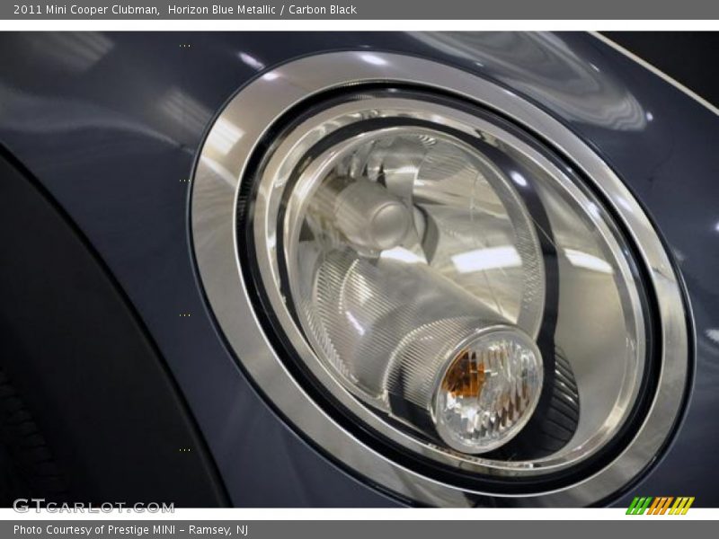 Horizon Blue Metallic / Carbon Black 2011 Mini Cooper Clubman