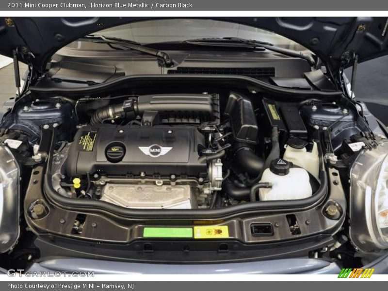 Horizon Blue Metallic / Carbon Black 2011 Mini Cooper Clubman