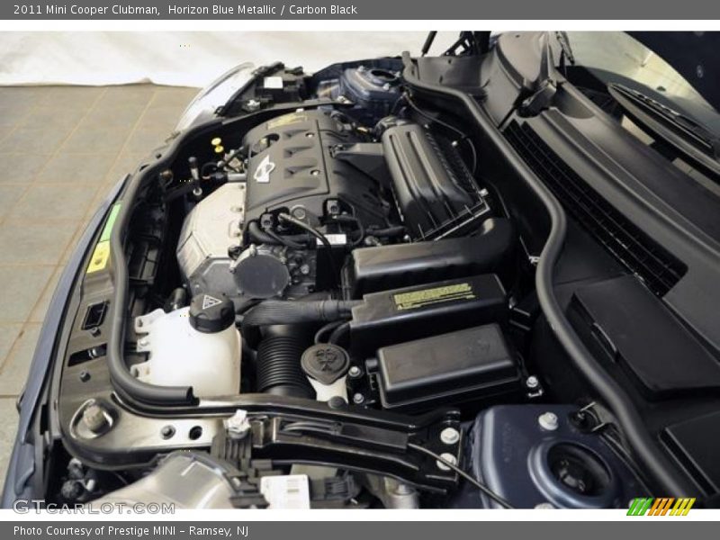 Horizon Blue Metallic / Carbon Black 2011 Mini Cooper Clubman