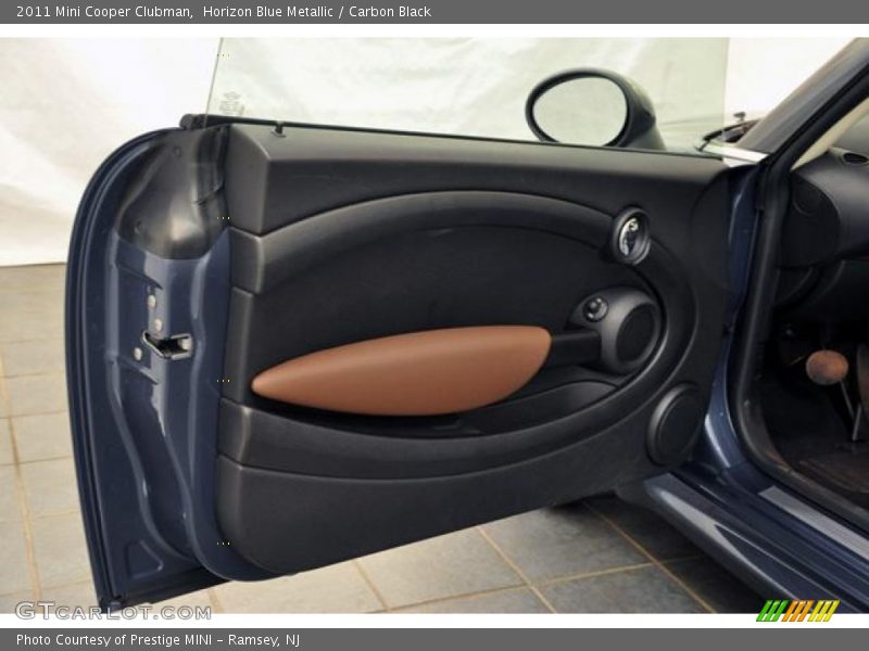 Horizon Blue Metallic / Carbon Black 2011 Mini Cooper Clubman