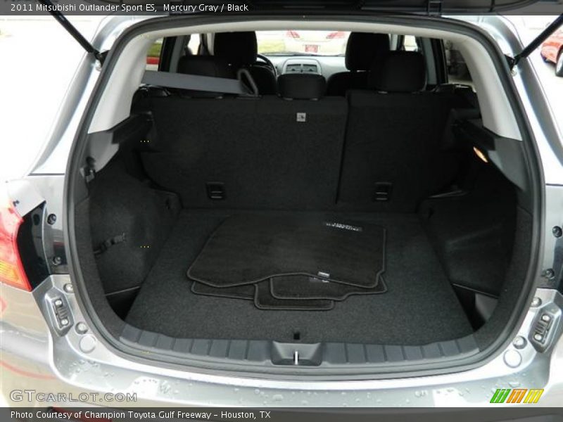 Mercury Gray / Black 2011 Mitsubishi Outlander Sport ES