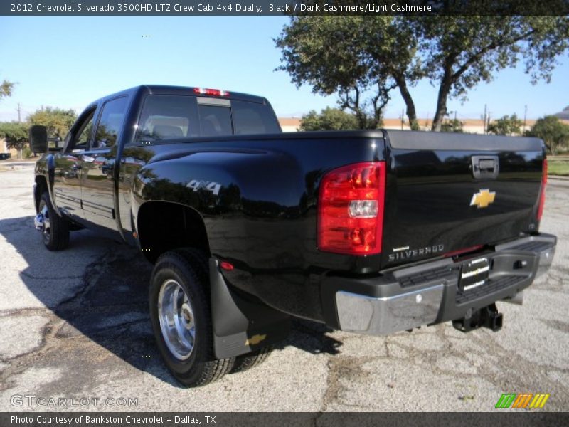 Black / Dark Cashmere/Light Cashmere 2012 Chevrolet Silverado 3500HD LTZ Crew Cab 4x4 Dually