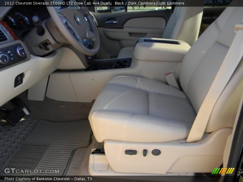Black / Dark Cashmere/Light Cashmere 2012 Chevrolet Silverado 3500HD LTZ Crew Cab 4x4 Dually