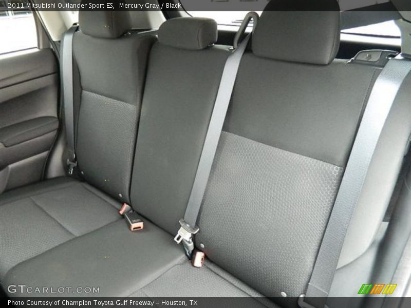 Mercury Gray / Black 2011 Mitsubishi Outlander Sport ES