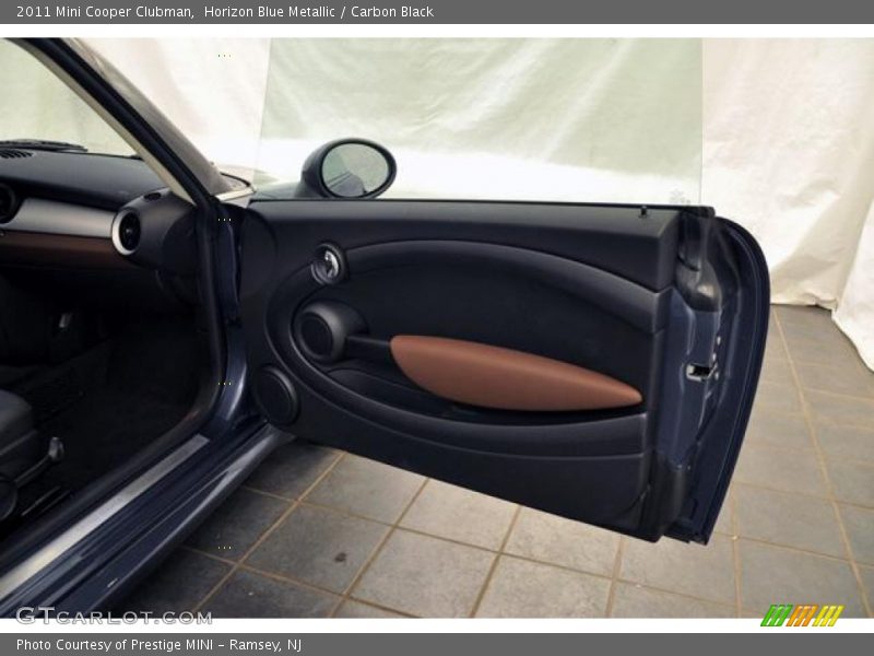 Horizon Blue Metallic / Carbon Black 2011 Mini Cooper Clubman