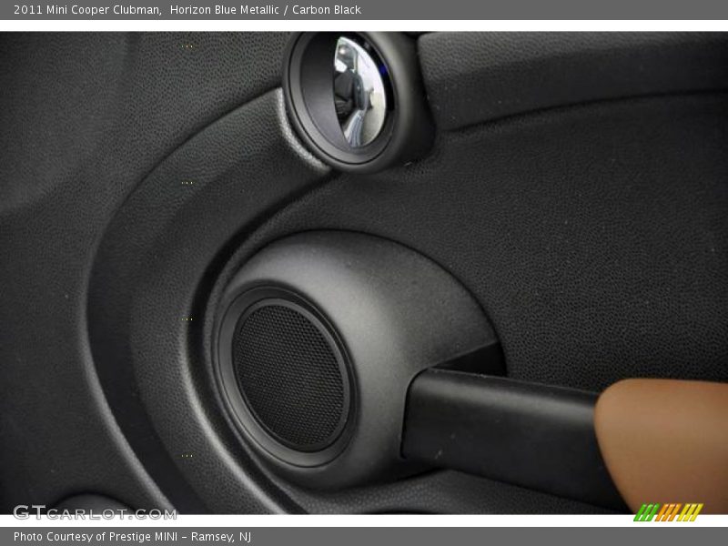 Horizon Blue Metallic / Carbon Black 2011 Mini Cooper Clubman