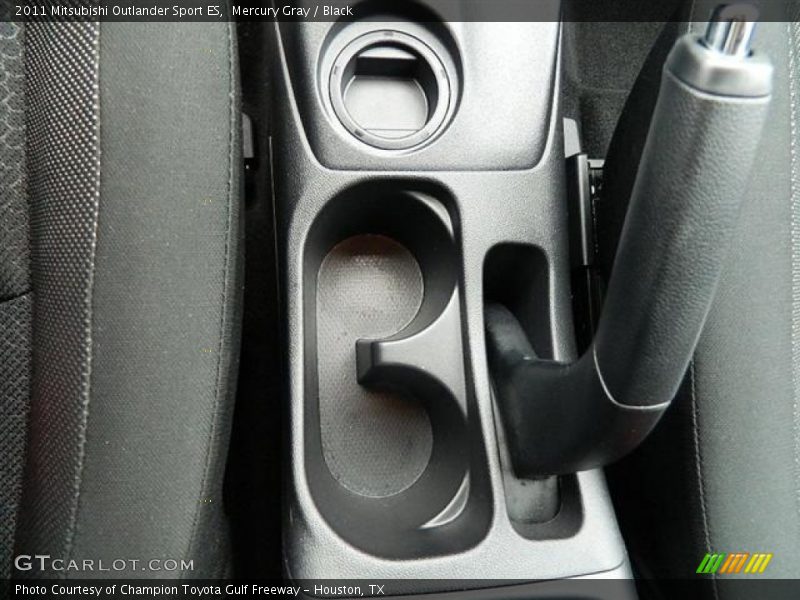 Mercury Gray / Black 2011 Mitsubishi Outlander Sport ES