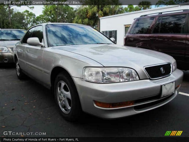 Granite Silver Pearl Metallic / Black 1998 Acura TL 3.2