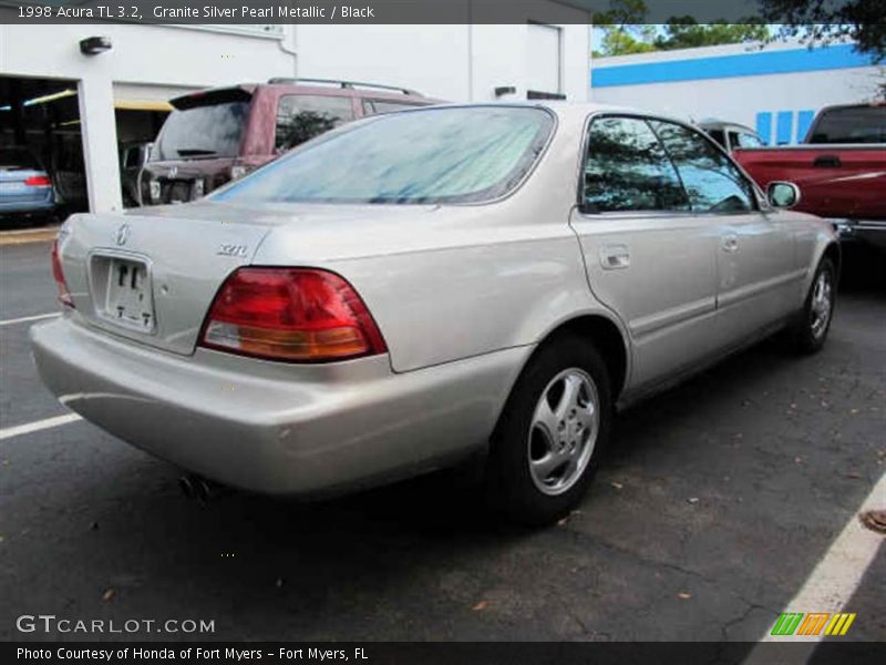 Granite Silver Pearl Metallic / Black 1998 Acura TL 3.2