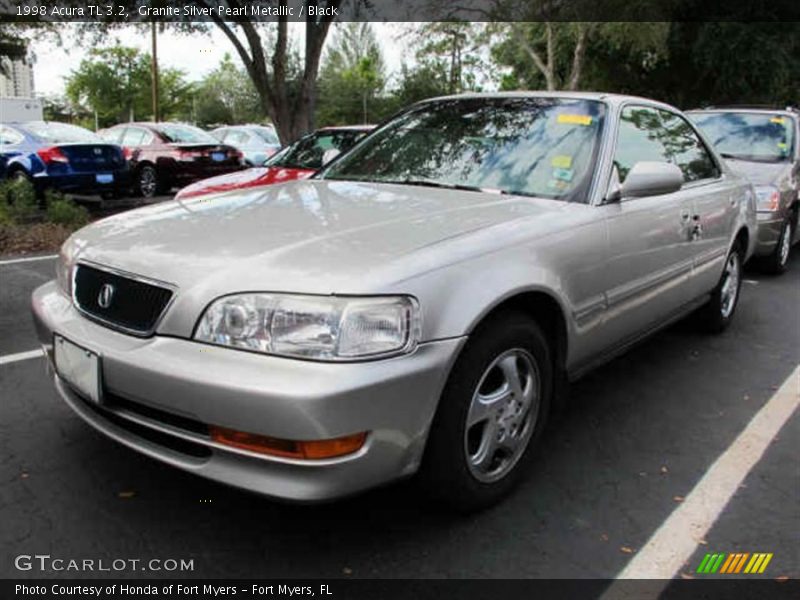 Granite Silver Pearl Metallic / Black 1998 Acura TL 3.2