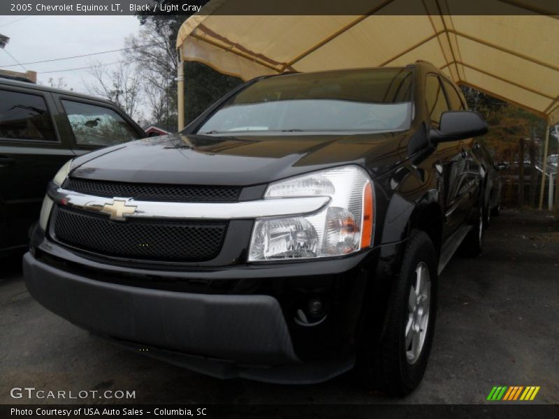 Black / Light Gray 2005 Chevrolet Equinox LT