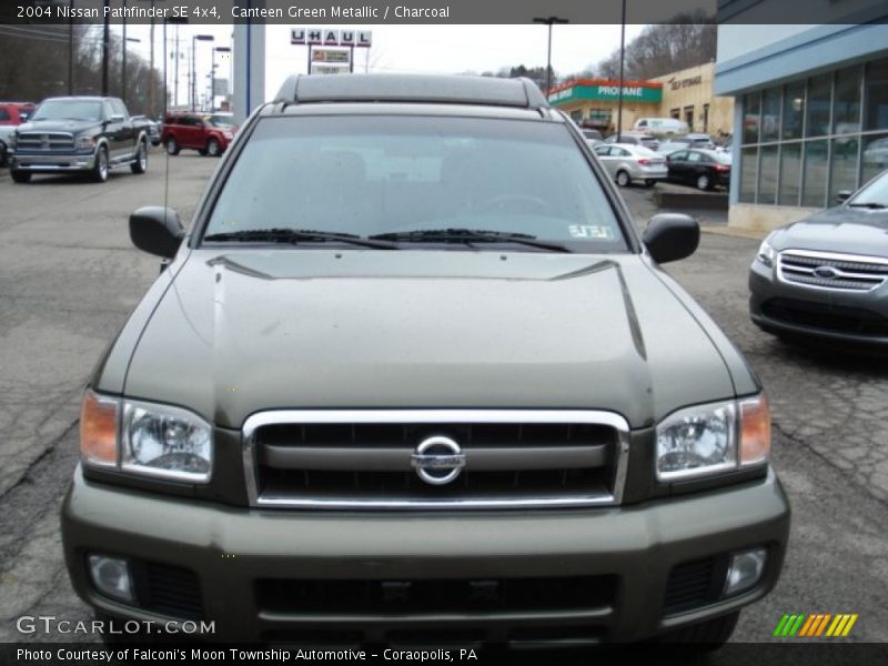 Canteen Green Metallic / Charcoal 2004 Nissan Pathfinder SE 4x4