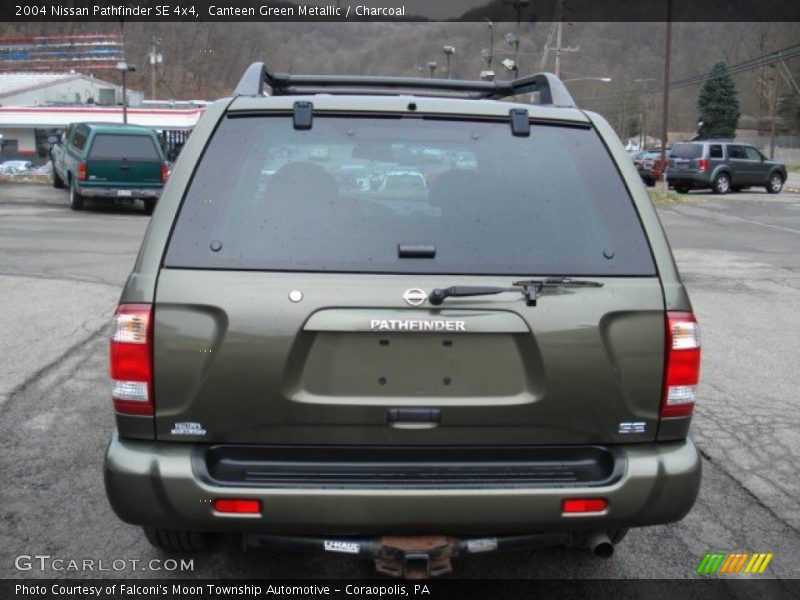 Canteen Green Metallic / Charcoal 2004 Nissan Pathfinder SE 4x4