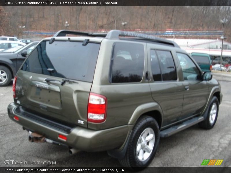 Canteen Green Metallic / Charcoal 2004 Nissan Pathfinder SE 4x4