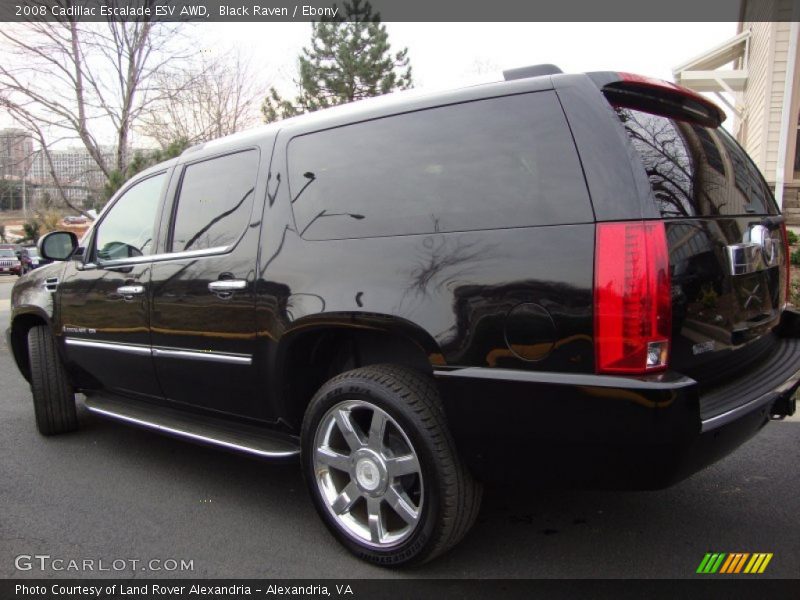 Black Raven / Ebony 2008 Cadillac Escalade ESV AWD