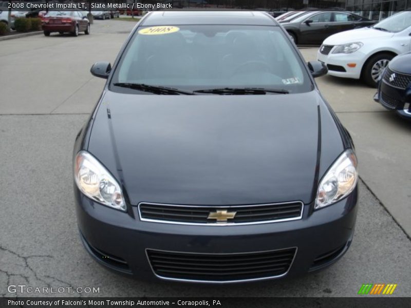 Slate Metallic / Ebony Black 2008 Chevrolet Impala LT