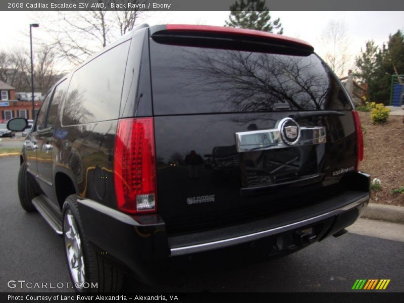 Black Raven / Ebony 2008 Cadillac Escalade ESV AWD
