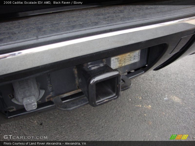 Black Raven / Ebony 2008 Cadillac Escalade ESV AWD
