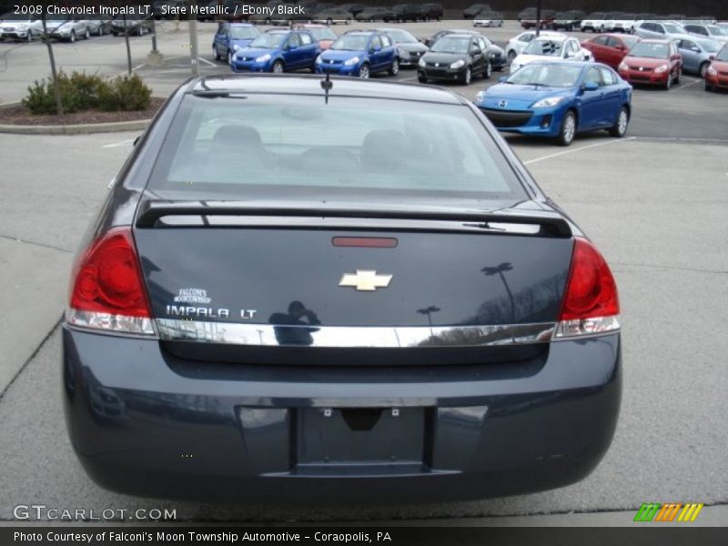 Slate Metallic / Ebony Black 2008 Chevrolet Impala LT