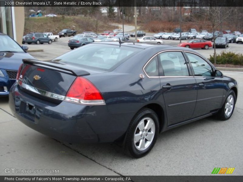 Slate Metallic / Ebony Black 2008 Chevrolet Impala LT